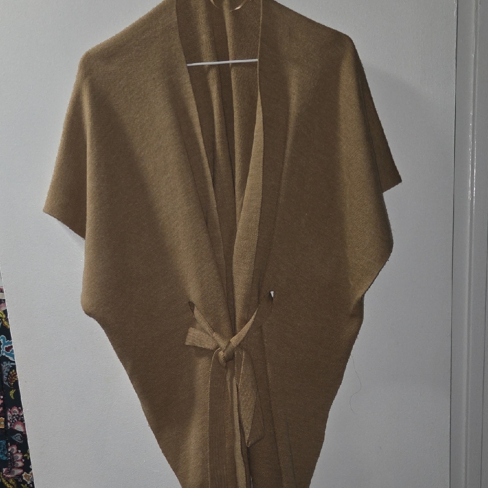 LOFT Camel Knit Pullover
